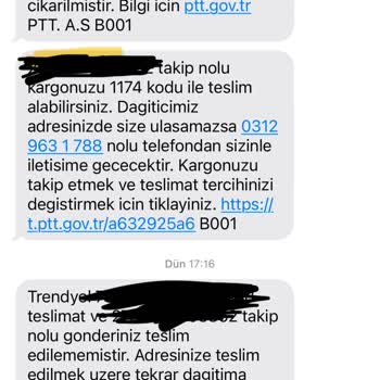 PTT Kargo'nun Teslimat Sorunları Ve Yanıltıcı Bilgilendirme