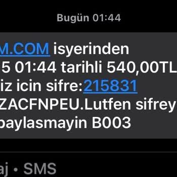 H&M Sipariş Oluşturma Sorunu
