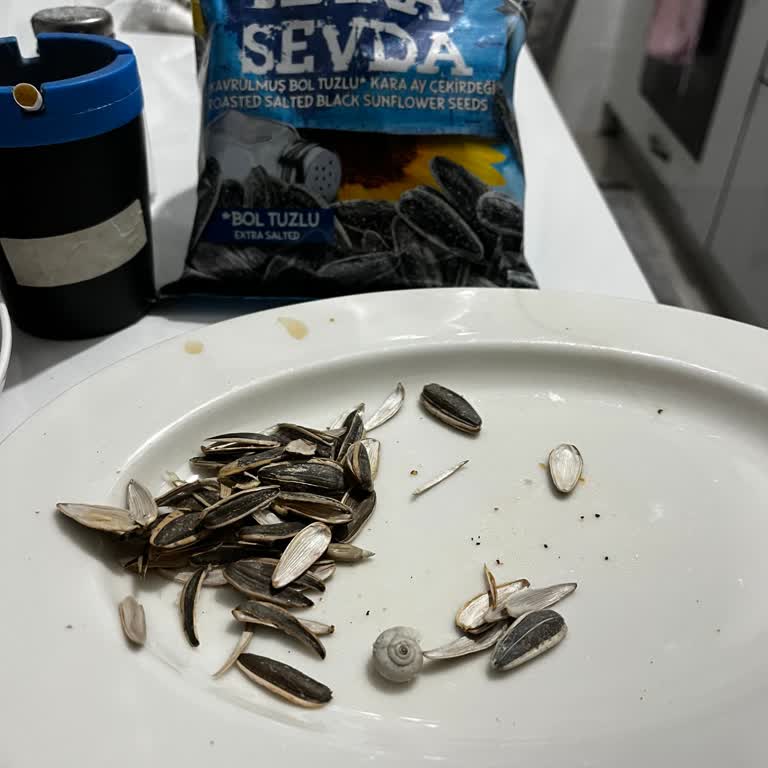 Çekirdek Paketinden Çıkan Sürpriz: Salyangoz!