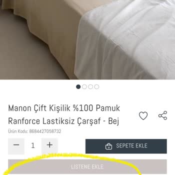 Sepette Fiyat Artışı Şoku
