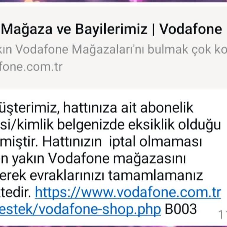 Eksik İşlem Nedeniyle Hat Mağduriyeti