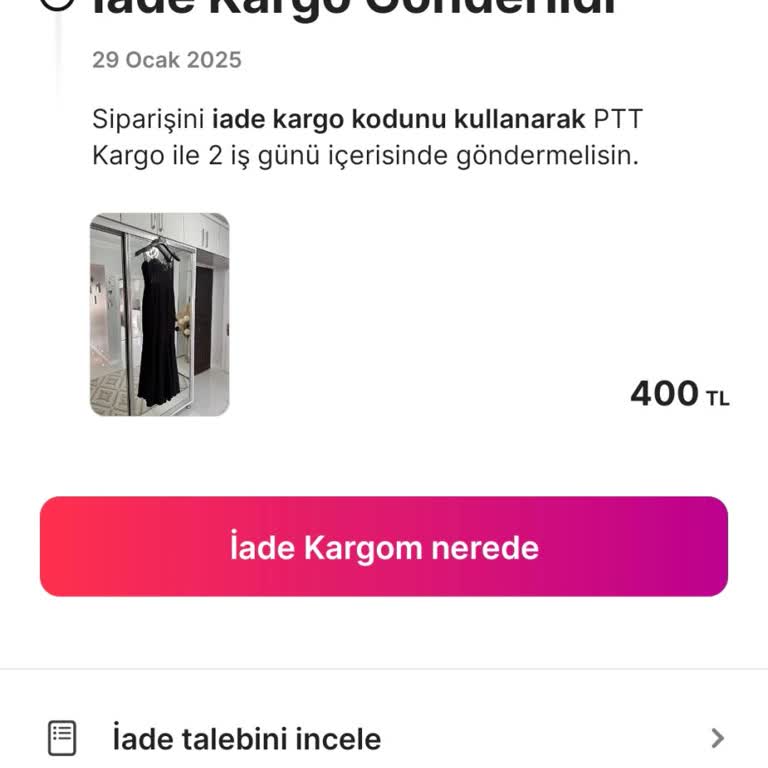 Müşteri Hizmetleri Ve İade Sürecinde Büyük Hayal Kırıklığı