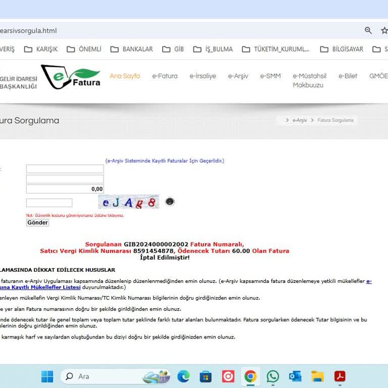 Sahte Fatura Ve Yanıltıcı Bilgilerle Karşılaştım!