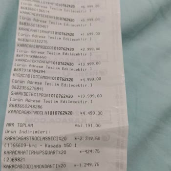 Karaca'dan Tost Makinesi Teslimatı Sorunu Ve İlgisizlik