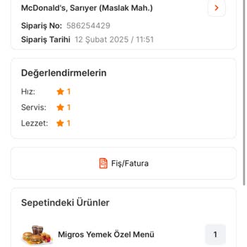 Eksik Köfteyle Gelen Hayal Kırıklığı