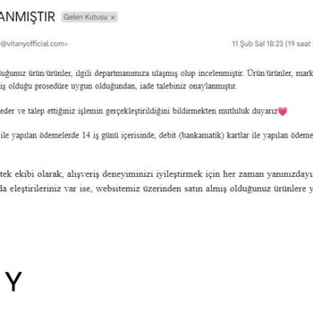 Kalitesiz Ürün Ve Haksız İade Süreci