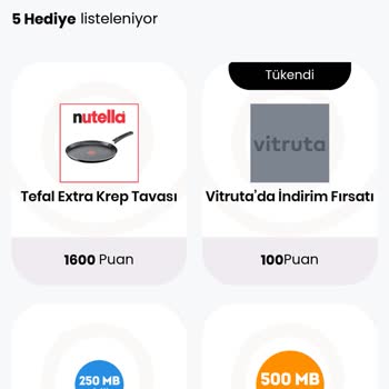 Nutella Tefal Krep Tavası Hediye Sorunu
