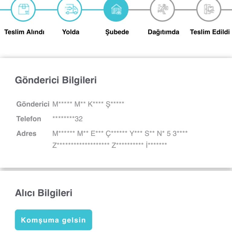 Teslimat Gecikmesi Ve İletişim Sorunları