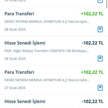 Denizbank'ta Sürekli Dalgalanan Hesap Hareketleri