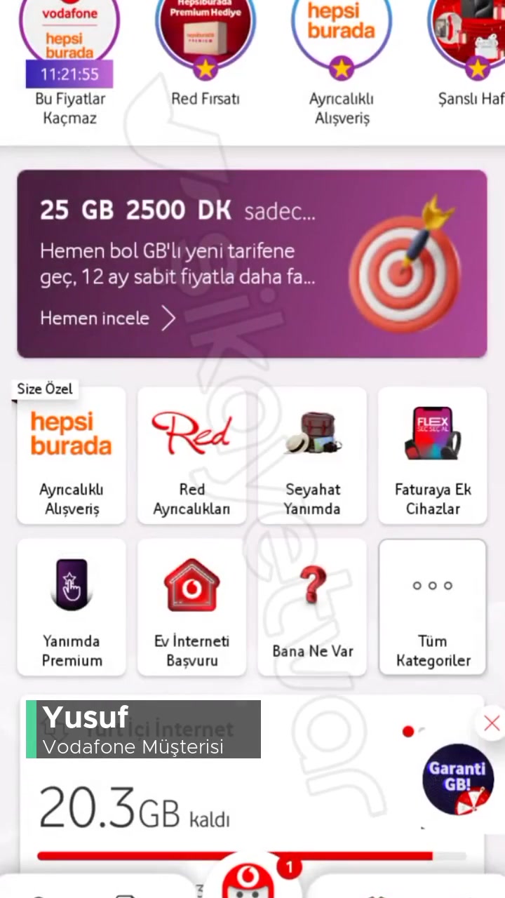 Vodafone Taahhüt Bitmesine Rağmen Haksız Yere Para İşlenmesi! videonun kapak resmi