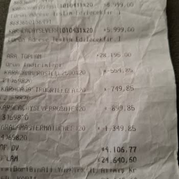 Karaca Mağazasında Defolu Ürün Ve İlgisizlik