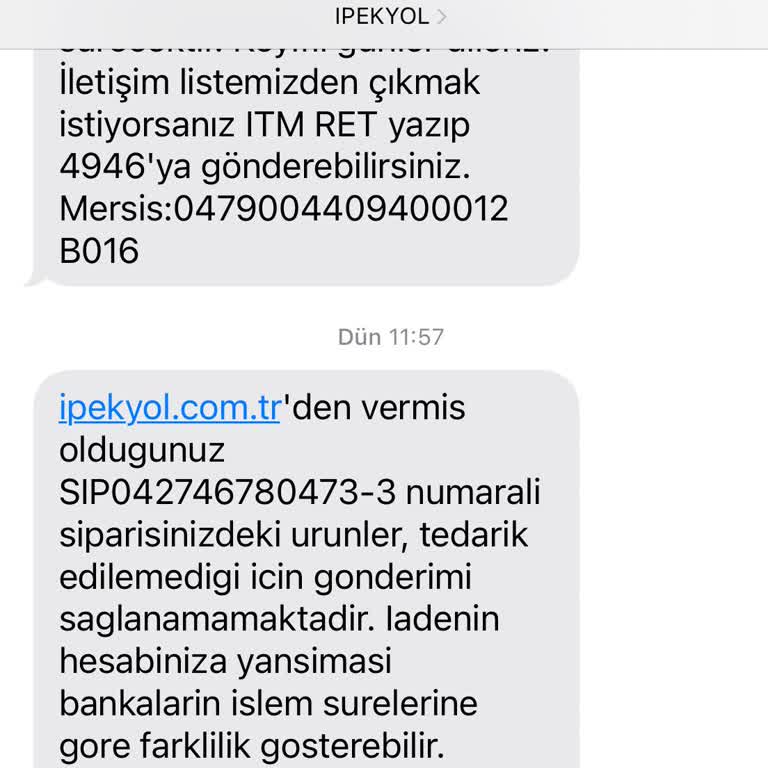 Stok Yönetimi Ve İptal Edilen Siparişler Nedeniyle Yaşanan Mağduriyet