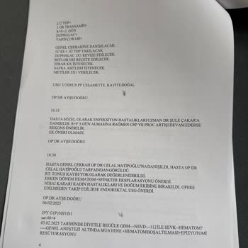 Doğum Sonrası Yetersiz Müdahale Ve Kan Bulma Krizi