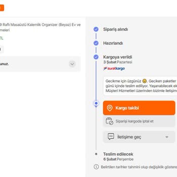 Sürat Kargo Teslimatında Merkez ve Şube Arasında Müşteri Mağduriyeti