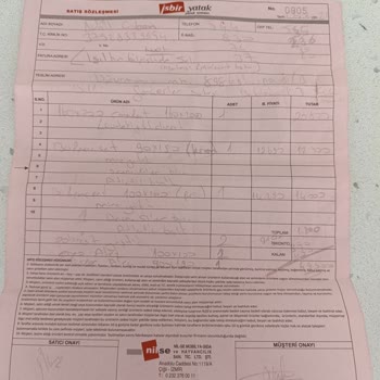 İşbir Firması'nın Ürün Ve Hizmet Kalitesi Hayal Kırıklığı Yarattı