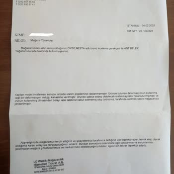 Kalitesiz Okul Çantası Ve Yetersiz Müşteri Hizmeti