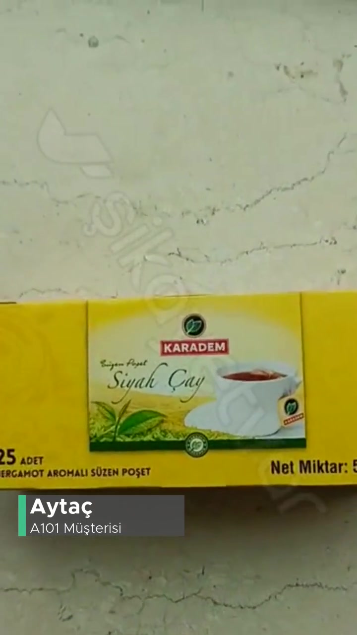 A101 Karadem Çay Diye İçilmez! videonun kapak resmi