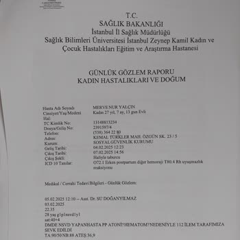 Hastane İhmali: Yetersiz Kan Tedariği Ve Yanlış Sevk Süreci