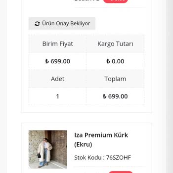 My Moda Butik Edirne: Sipariş Ve İade Sorunları