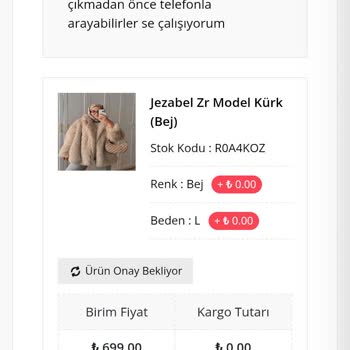 My Moda Butik Edirne: Sipariş Ve İade Sorunları