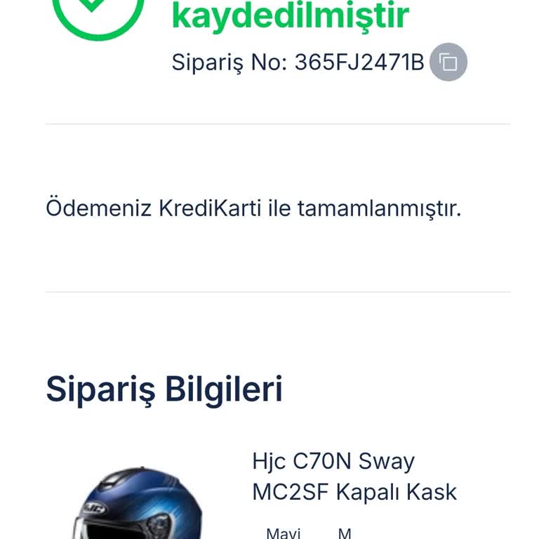 Kask Siparişi Kargoya Verilmiyor: Sorumsuzluk!