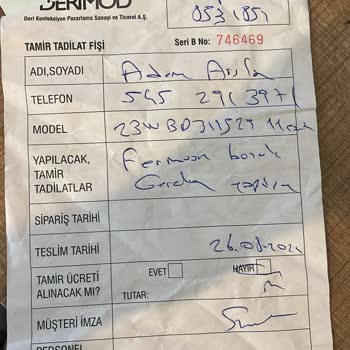 Garantili Çantada Sürekli Fermuar Sorunu