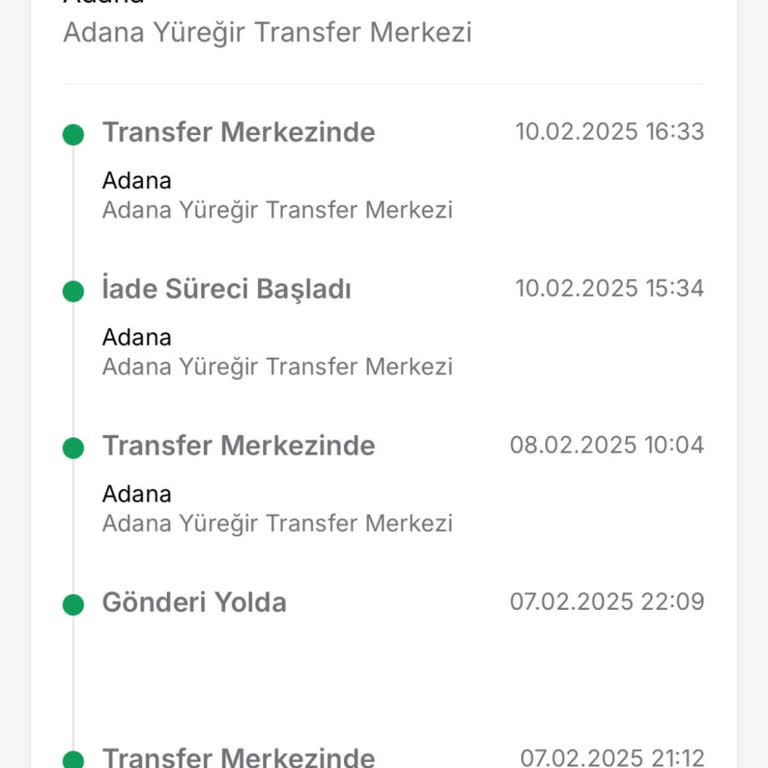 Kayıp Kargo Ve İletişim Sorunları