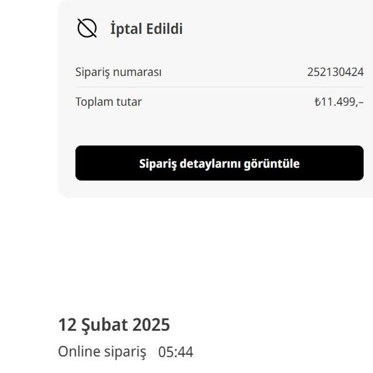 Online Alışverişte İptal Şoku