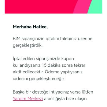 Sipariş İptali Ve Müşteri Hizmetleri Ulaşılmazlığı Sorunu