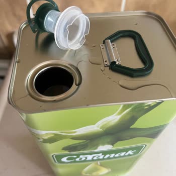 Çotanak Fındık Yağı Tenekesi Patladı, Yemek Yapamadım