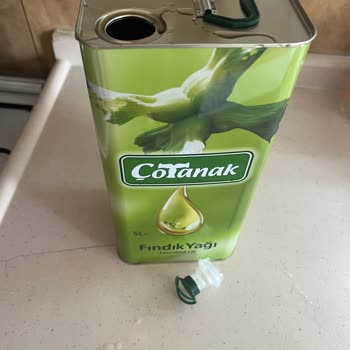 Çotanak Fındık Yağı Tenekesi Patladı, Yemek Yapamadım