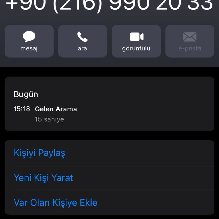 Şüpheli Arama: GSM Süresi Doldu İddiası