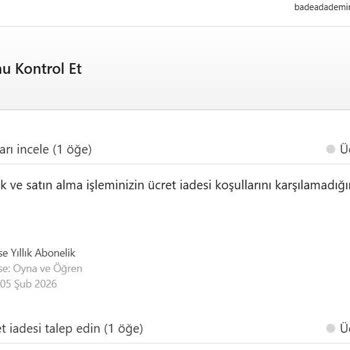 Apple Hesabımdan Yapılan Haksız Para Çekimi
