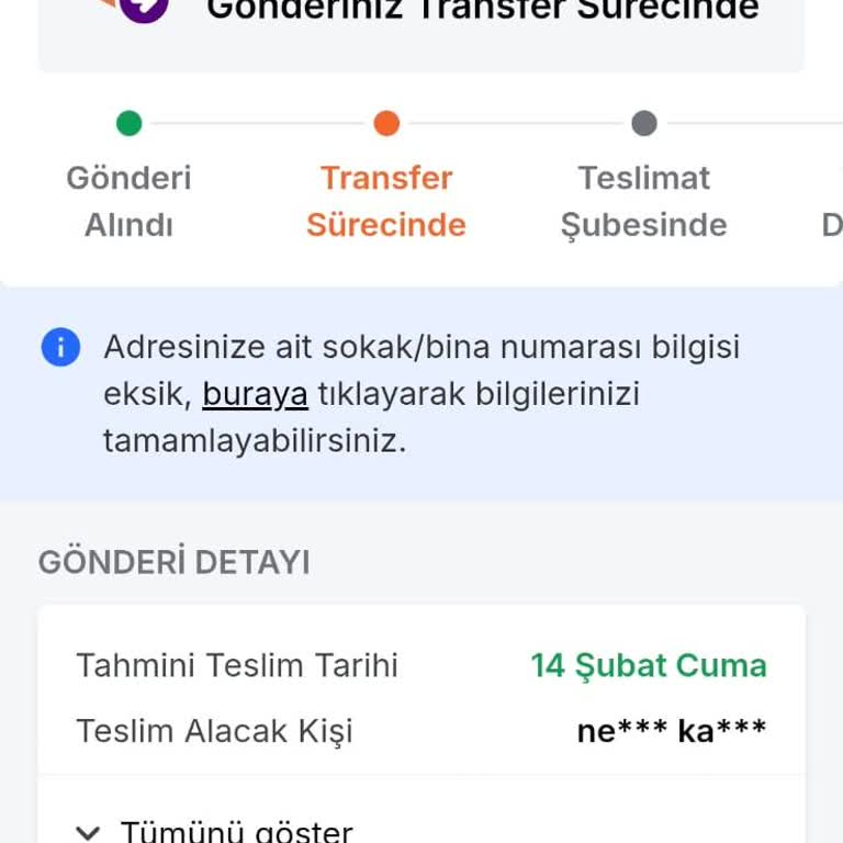 Trendyol Express Kargo Teslimatında Gecikme Ve Müşteri Hizmetleri Cevapsızlığı