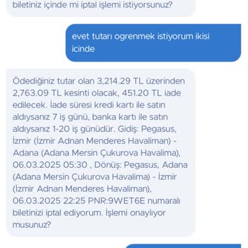 Uçak Bileti İptalinde Yaşanan Sorunlar