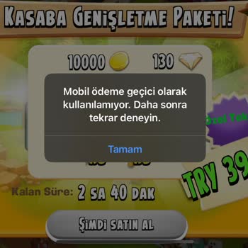 Mobil Ödeme Sorunu Ve İade Talebi