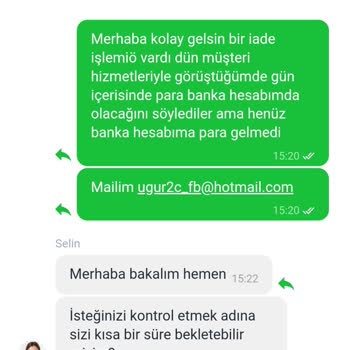 İade Beklerken Zaman Geçiyor