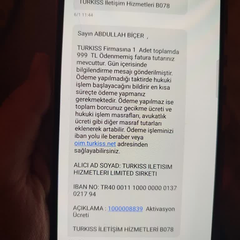 Haksız Abonelik Ücreti Ve İcra Tehdidi