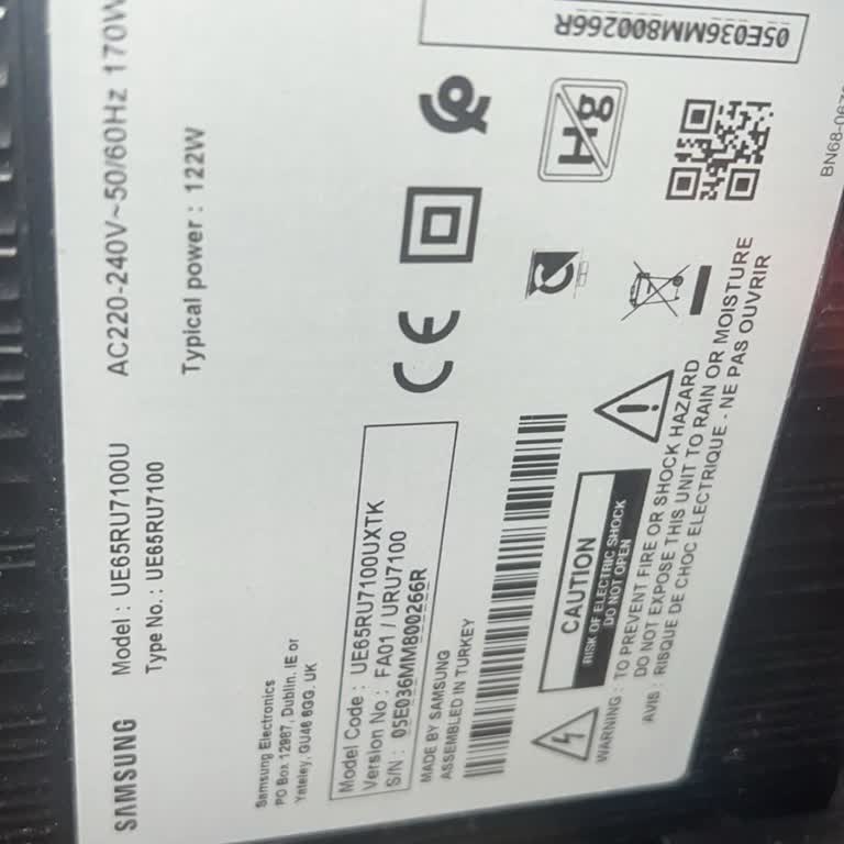 Samsung 65” TV Isınma Ve Ekran Kapanma Sorunu