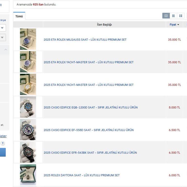 Sahibinden Orijinalliği Şüpheli Saat Satışı Ve İade Sorunu