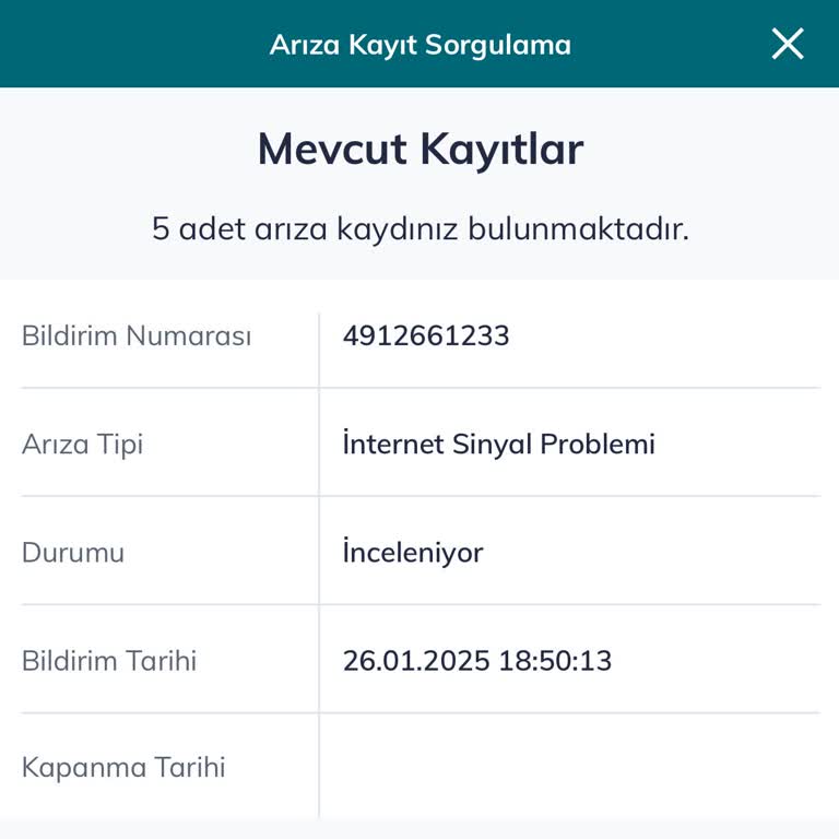 İnternet Bağlantı Sorunu: Arıza Kaydı Açıldı, Çözüm Yok!