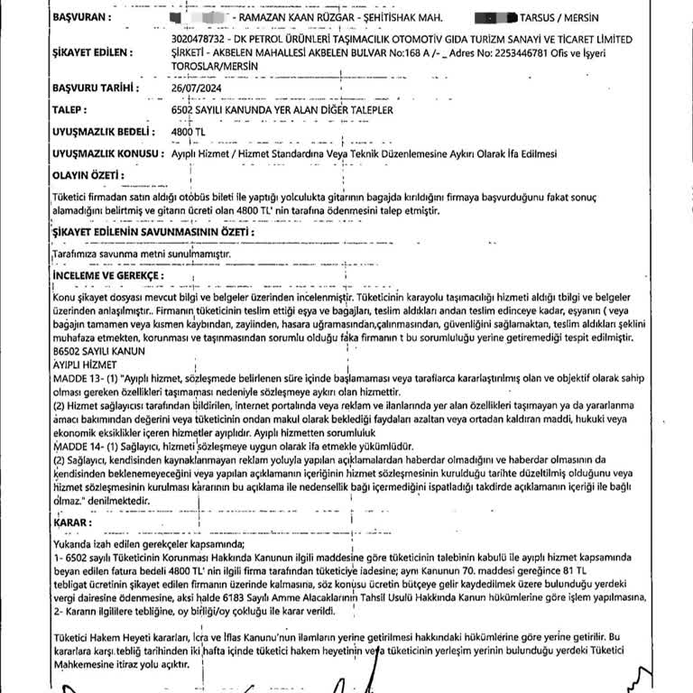 Mahkeme Kararıyla Kazanılan Ücret İadesi Bekleniyor