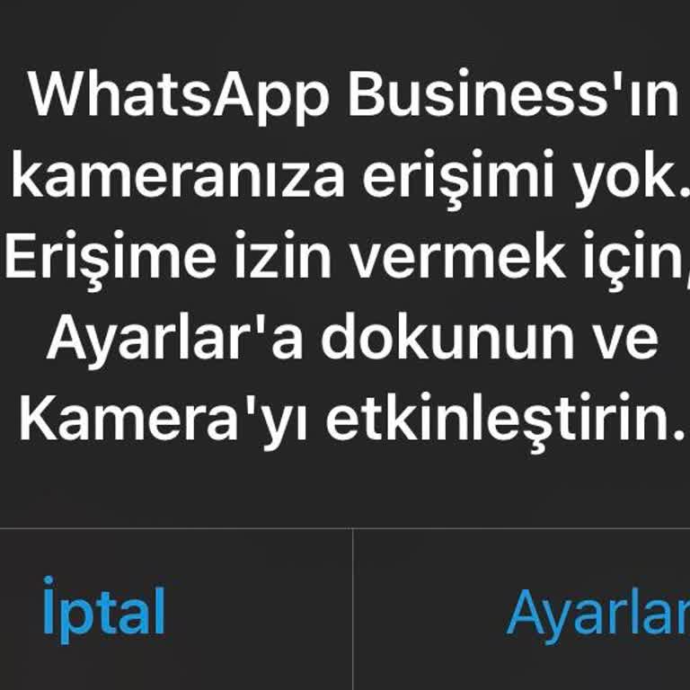 İphone 15 Pro'da Kamera Ve Depolama İzni Sorunu