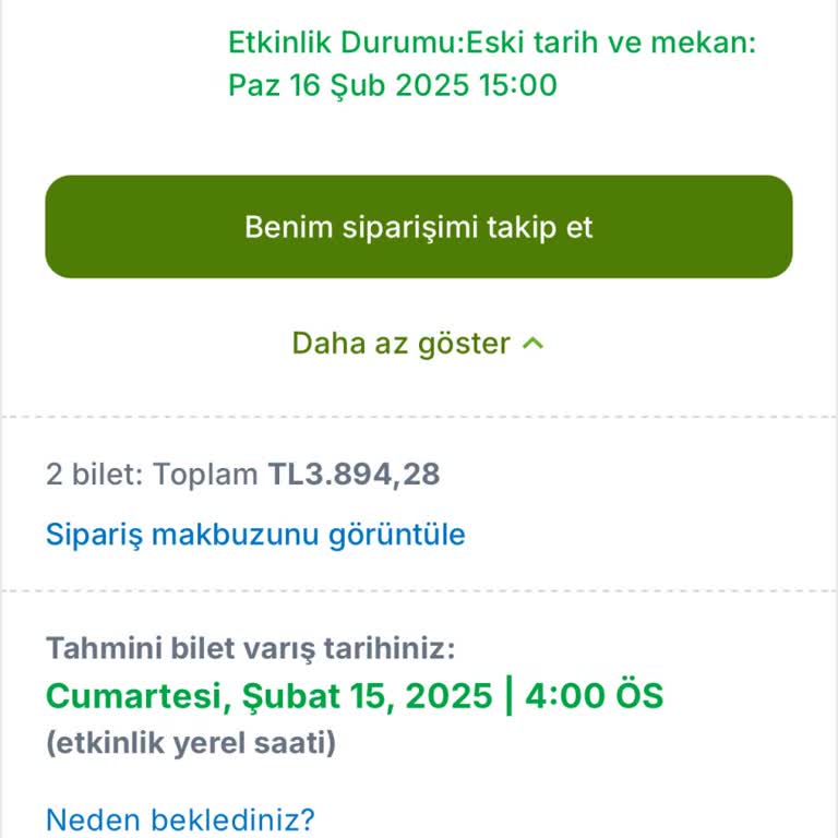 Maç Biletinde Aktarım Krizi