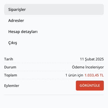 Havale İle Ödeme Yaptığım Isıtıcı Siparişimde İletişim Sorunu Yaşıyorum