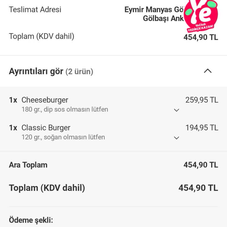 Yemeksepeti Joker İndirimi Sorunu