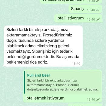 Sipariş İptali Ve Ulaşılamayan Müşteri Hizmetleri