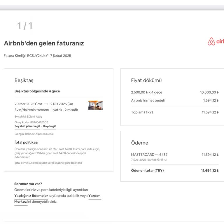 Airbnb Overcharged Me More Than Invoice Amount – I Demand a Refund