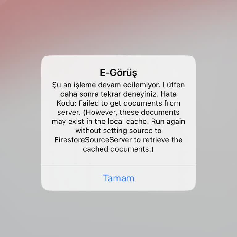 Adalet Bakanlığı E-Görüş Uygulamasında Görüntülü Arama Sorunu ve Hata Mesajı