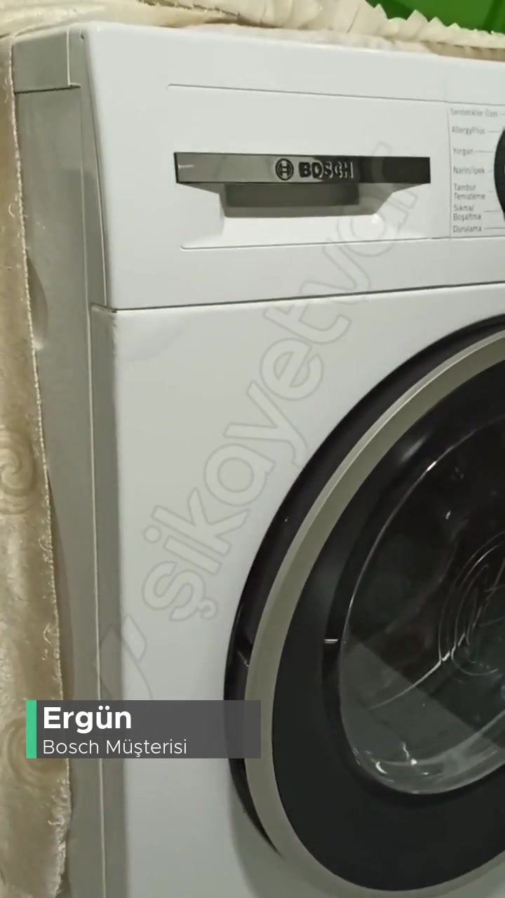 Bosch Marka Çamaşır Makinesinde Paslanma! videonun kapak resmi